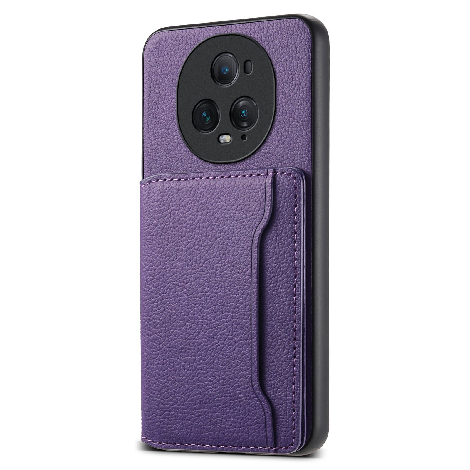 For Honor Magic5 Ultimate 5G Case Card Slots Kickstand Leather Coated PC+TPU Phone Cover For Honor Magic5 Ultimate 5G Case Card Slots Kickstand Leather Coated PC+TPU Phone Cover